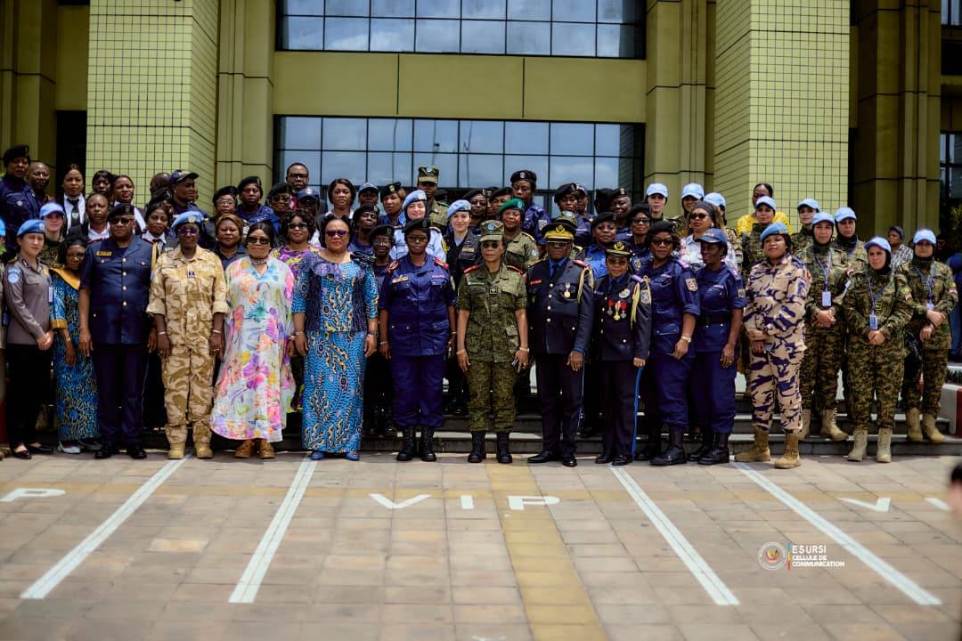 ESURSI : La Ministre Marie-Thérèse Sombo plaide pour l’inclusion des femmes dans la réforme de la Police nationale